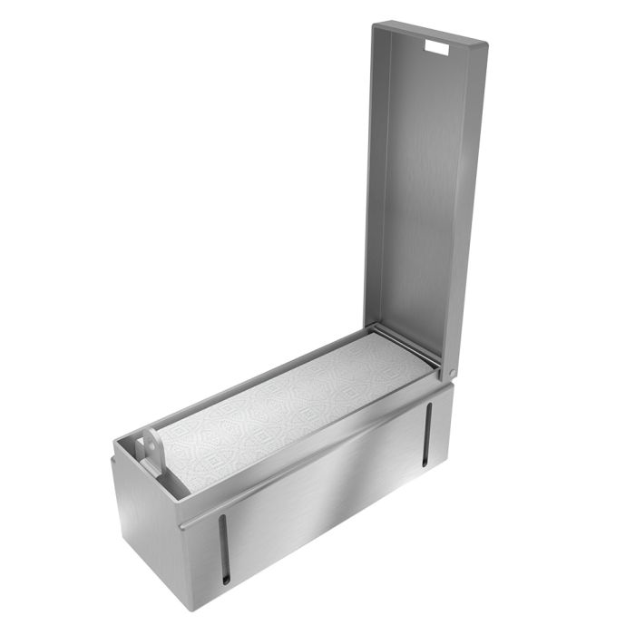 Vandal Resistant Z-Fold Paper Towel Holder - California Department of Corrections (CDCR) Approved