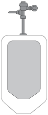 An urinal image